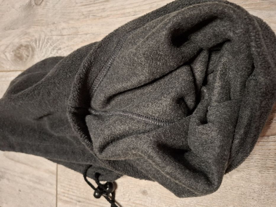 Komin z kapturem polarowy