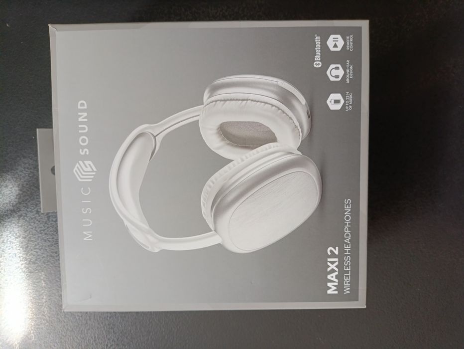 Навушники Music Sound MAXI2 Bluetooth 5.0 Білі