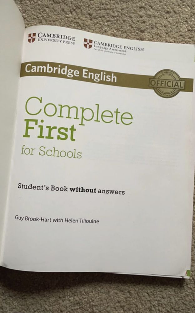 Complete First for Schools (B2) - FCE