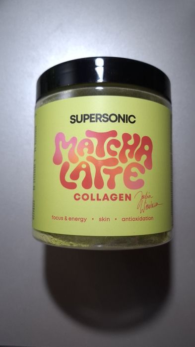 Supersonic Matcha Latte Collagen Julia Wieniawa