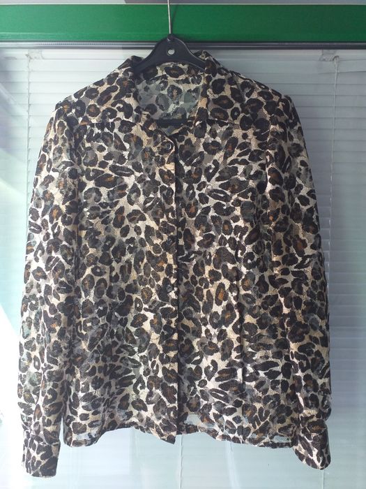 Bluzka siateczka panterka