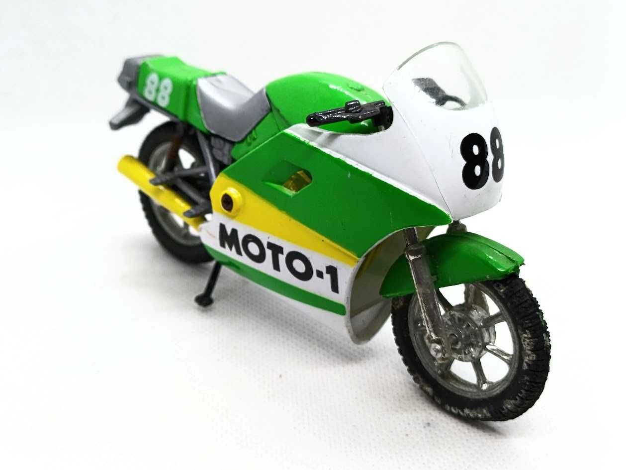 Brinquedo vintage moto Kawasaki Escala 1:18 plástico