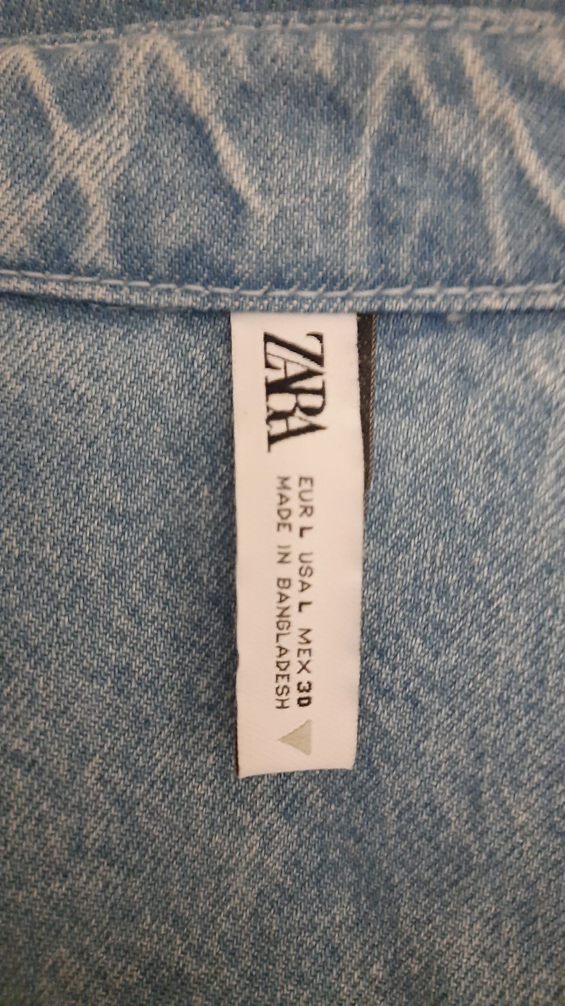 Koszula jeans Zara , rozm L