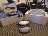 Zestaw Sony Playstation PS VR2 Gogle + stacja ładująca i adapter do PC