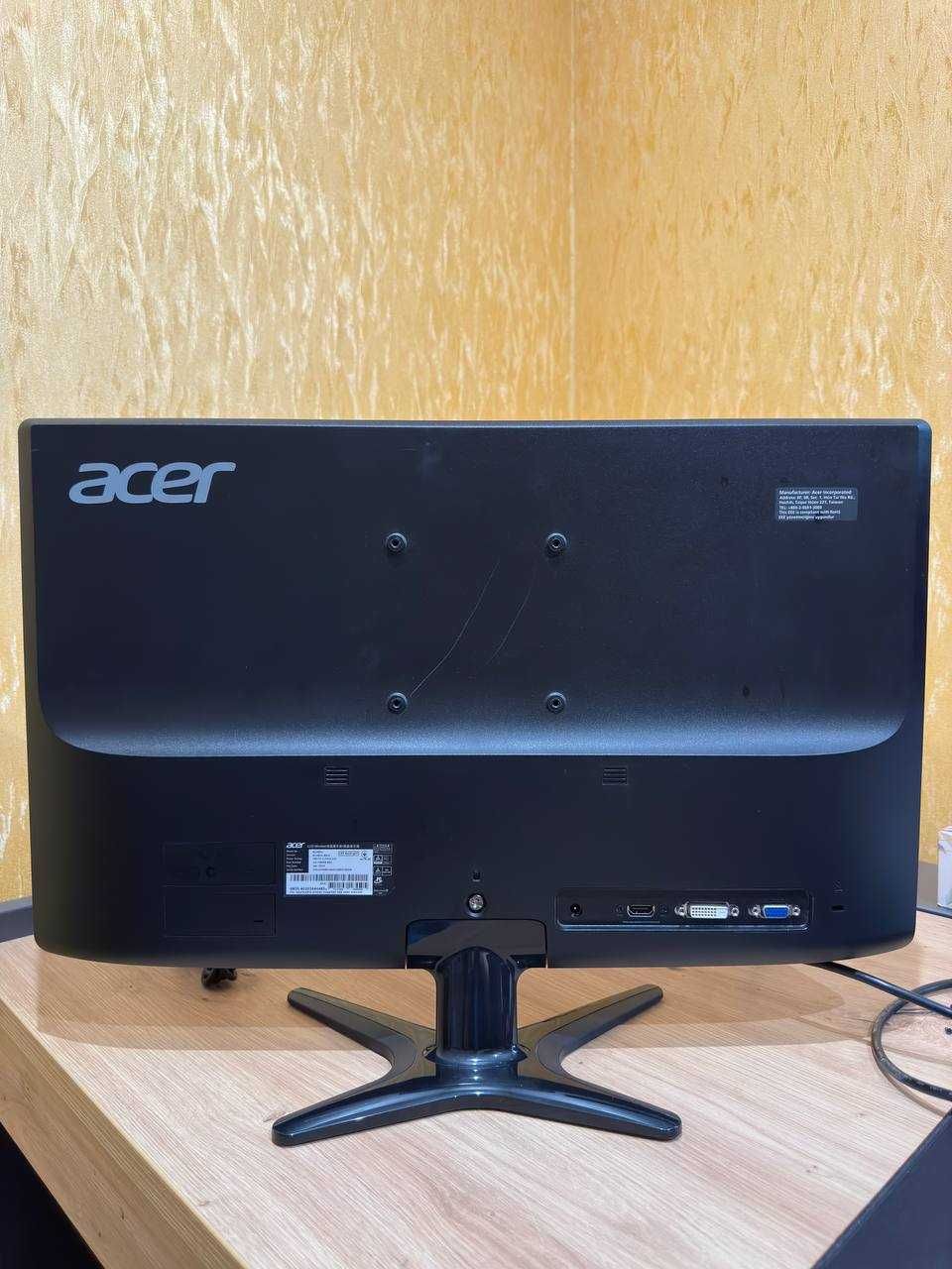 Монитор Acer 24" FullHD, 2мс, TN+Film, 250 кд/м, матовый