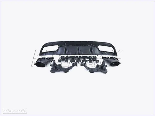 Difusor Traseiro Mercedes C W205  AAP39755
