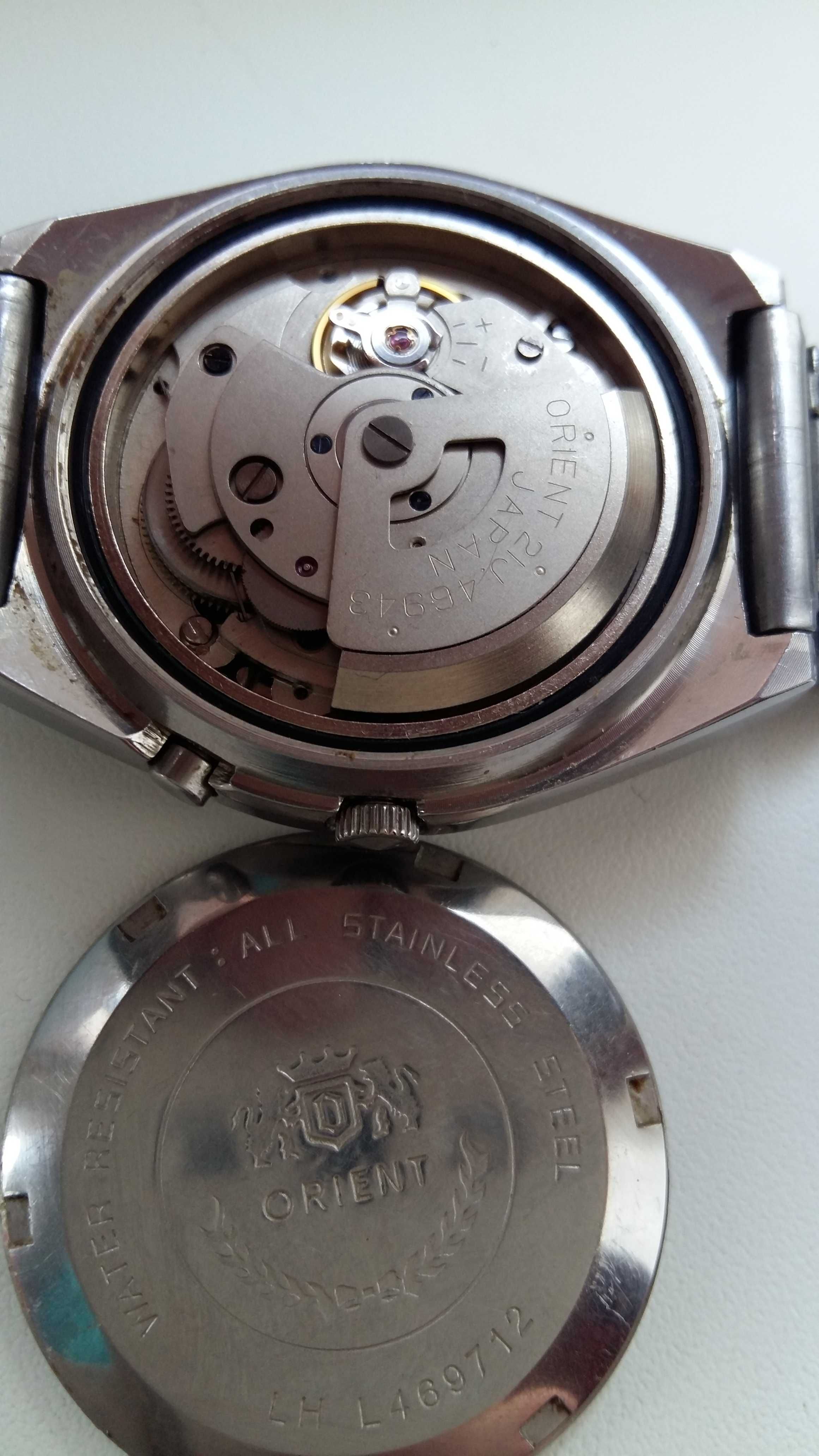 Zegarek Orient 21 jewels automatic stal nie srebro.