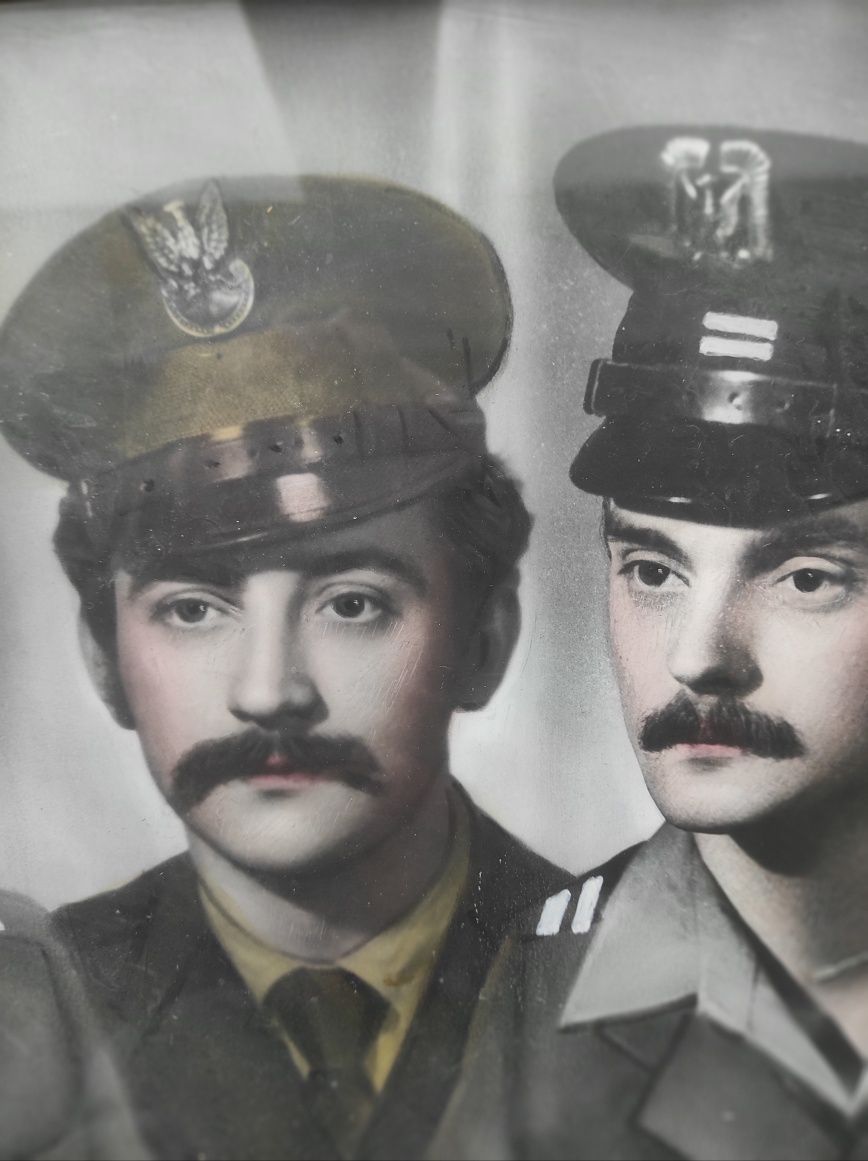 Stare Zabytkowe foto PRL Wojsko Orzełek Orzeł, lata 70, 80
