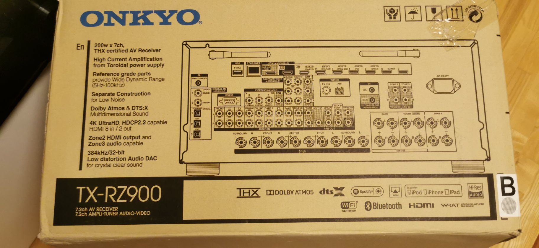amplituner Onkyo TX-RZ900