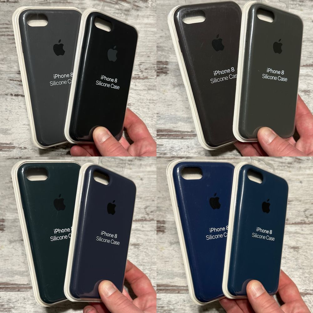 Чехол Айфон 8 silicon case iPhone 8 силиконовый чехол для айфон 70шт