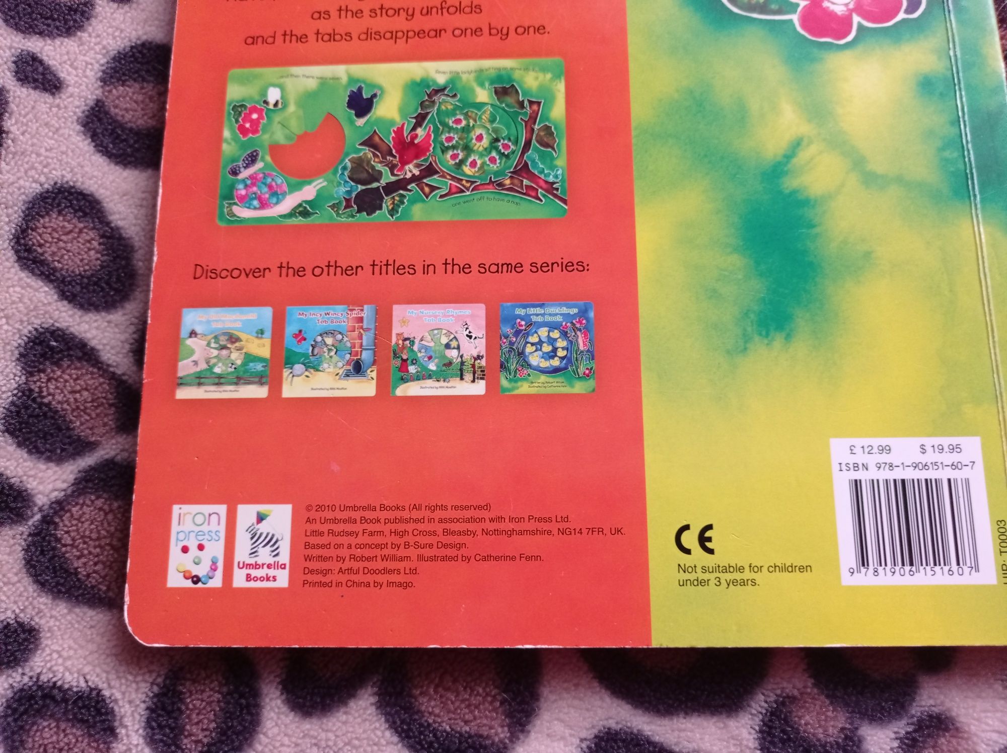 My little ladybirds tab book-książka dla dzieci z zakładkami po angiel