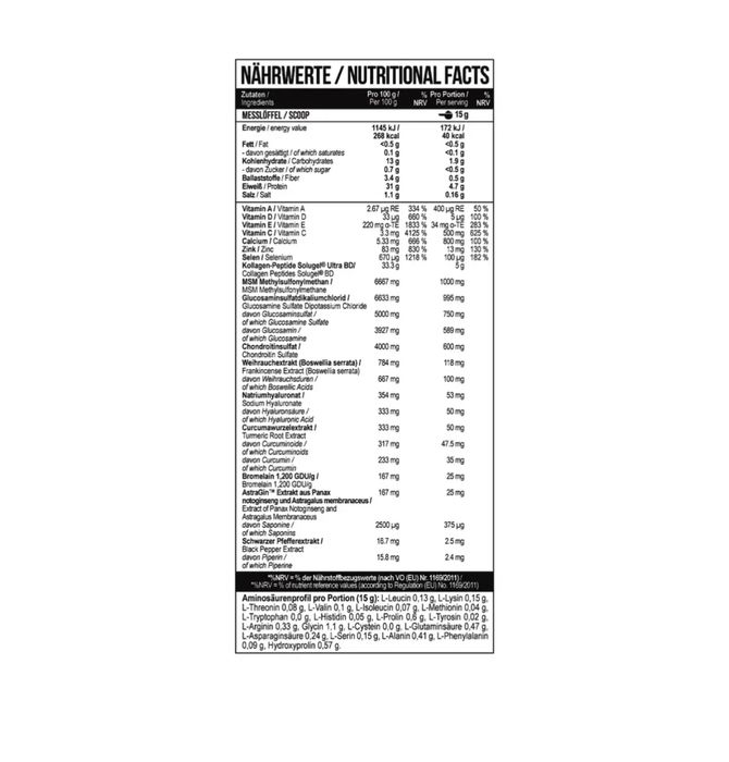 Добавка для суглобов и связок МСТ Флекс MST Flex Pro 420, 945, 1350гр