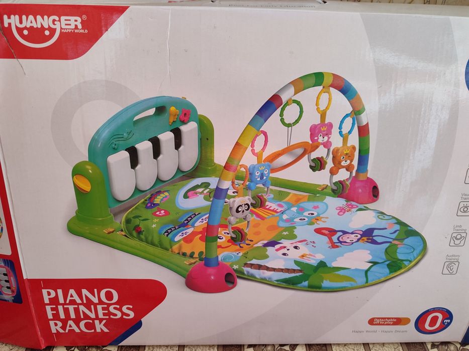 Розвиваючий килимок піаніно для немовлят