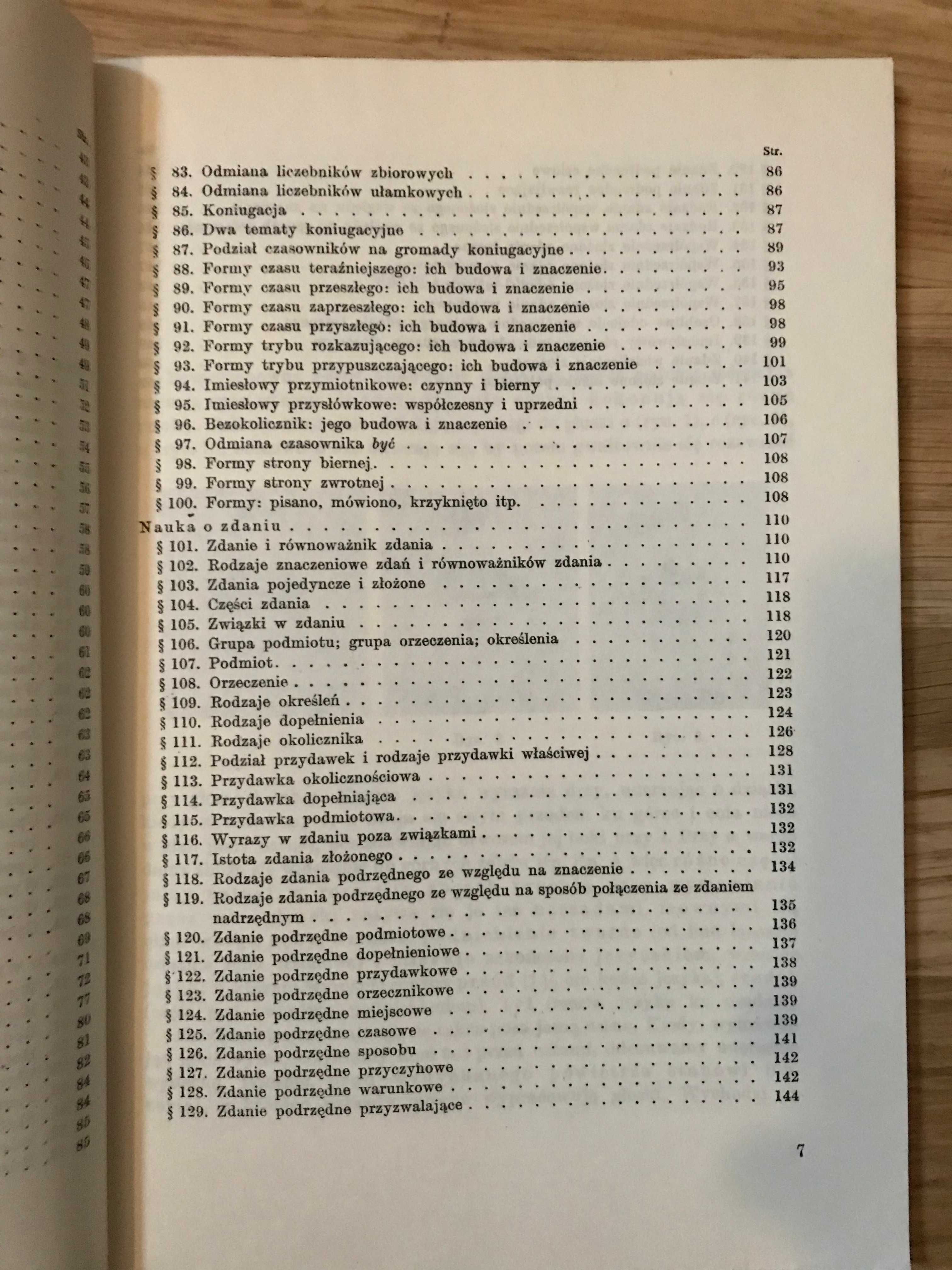 Podstawowe wiadomości z gramatyki języka polskiego Klemensiewicz