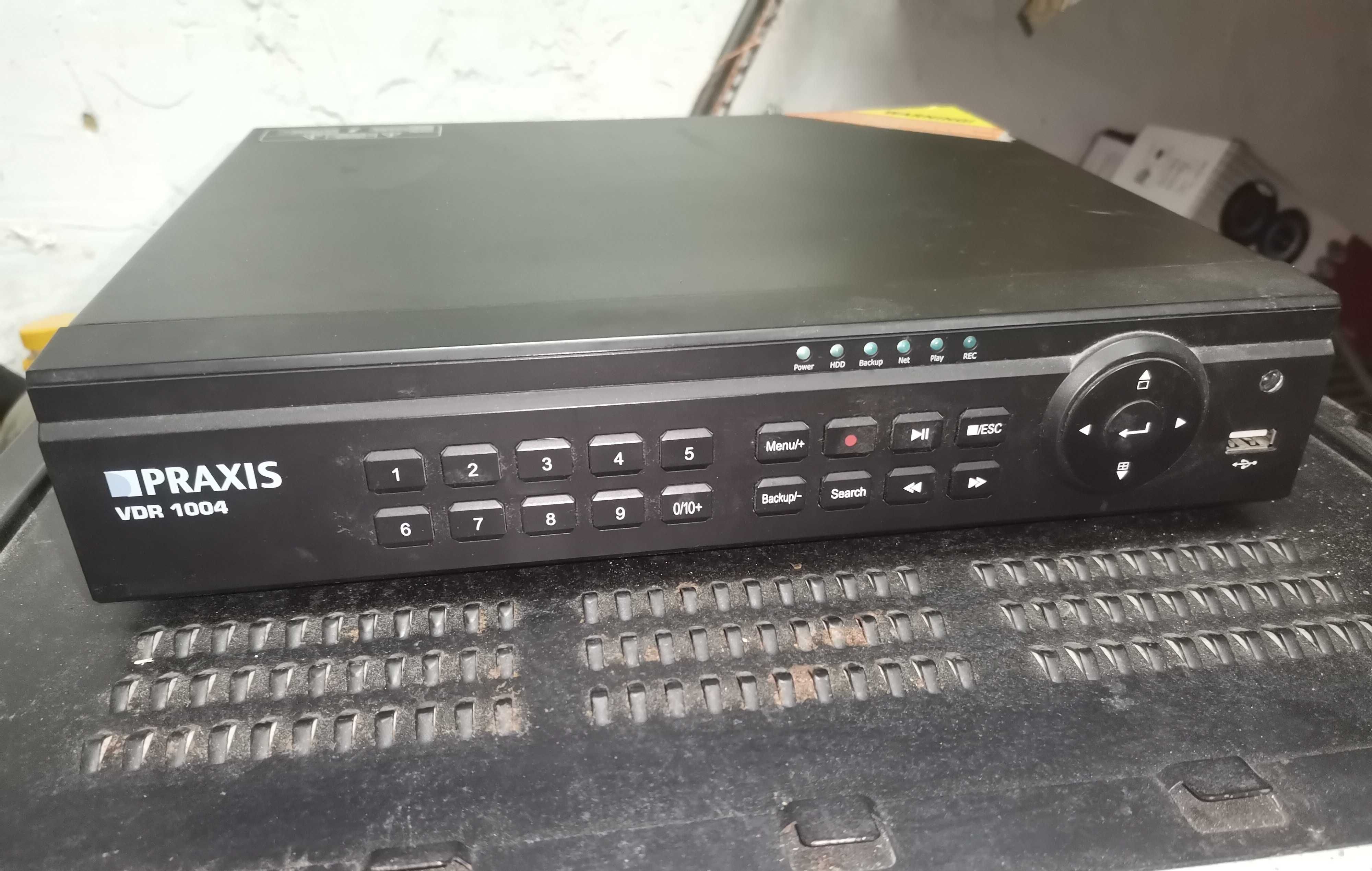 Відеореєстратор, ресивер Praxis VDR 1004 (для відеоспостереження)