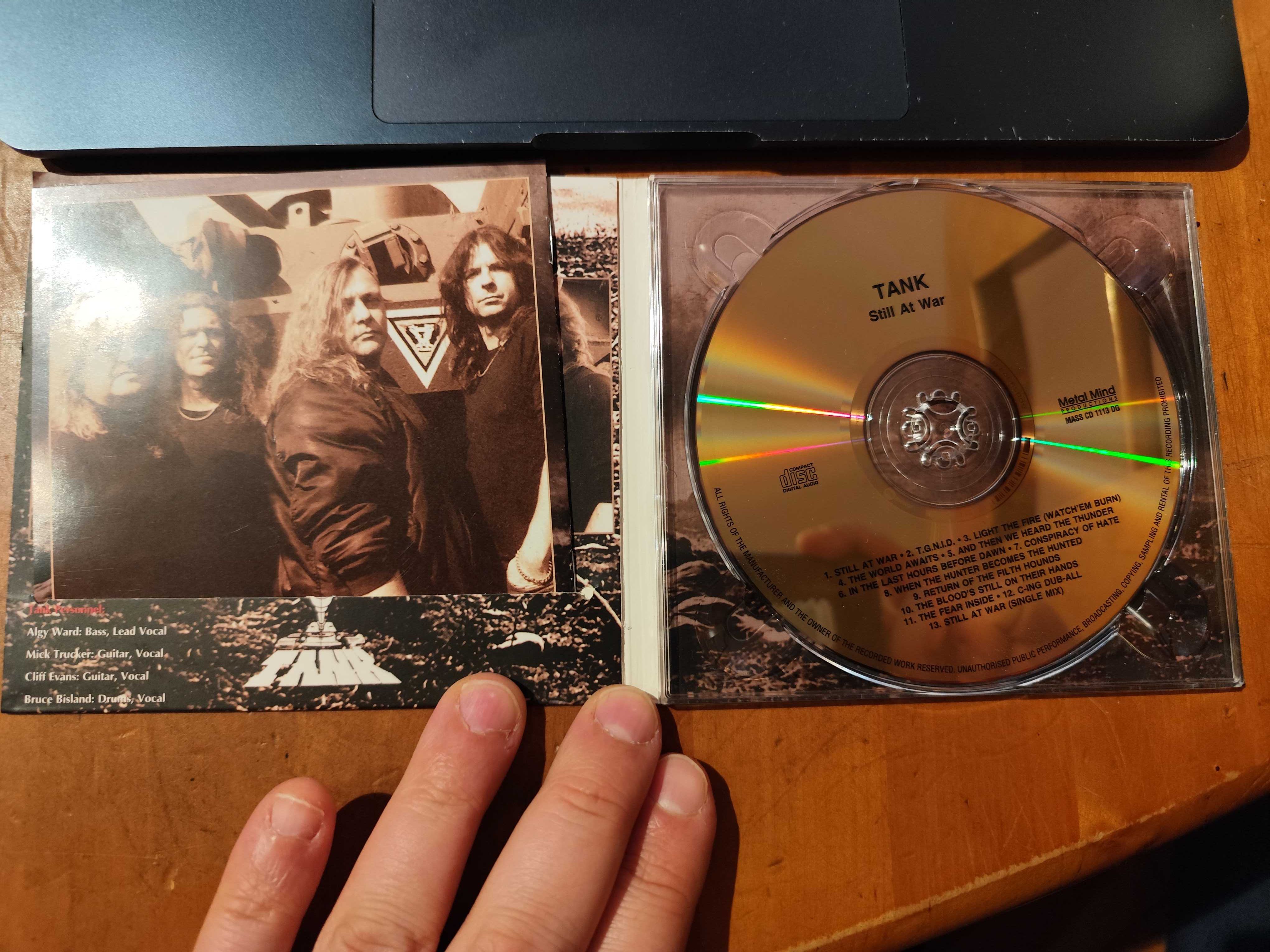 Tank Still at war Płyta CD