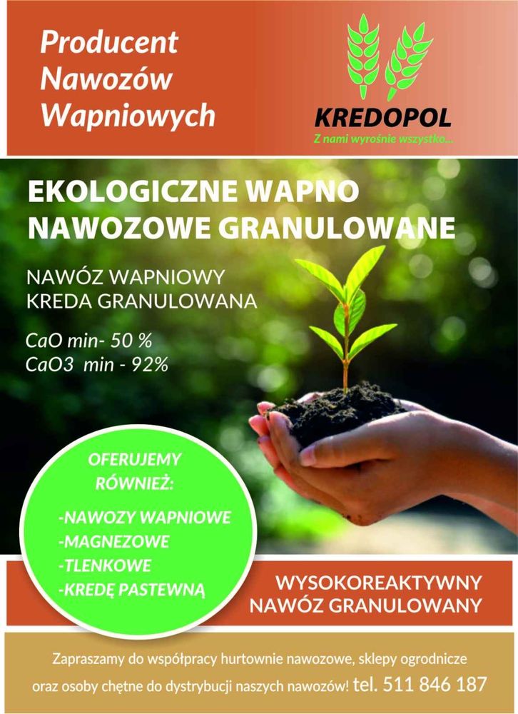 Wapno granulowane