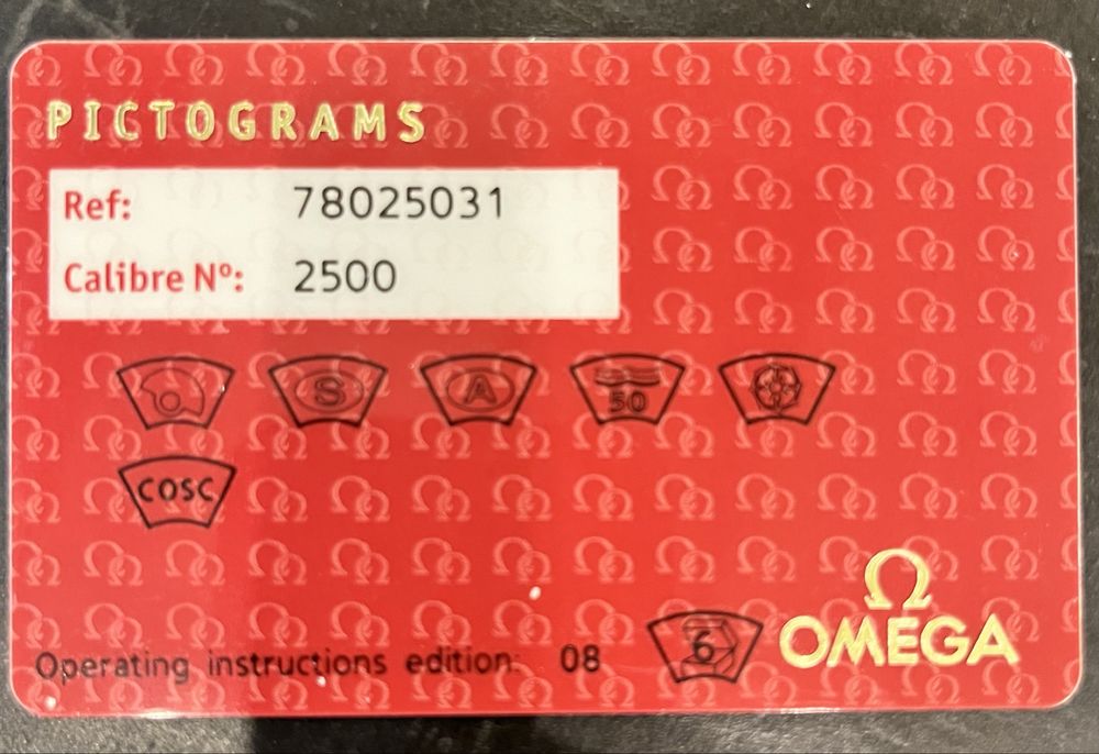 Часы Omega cosmic