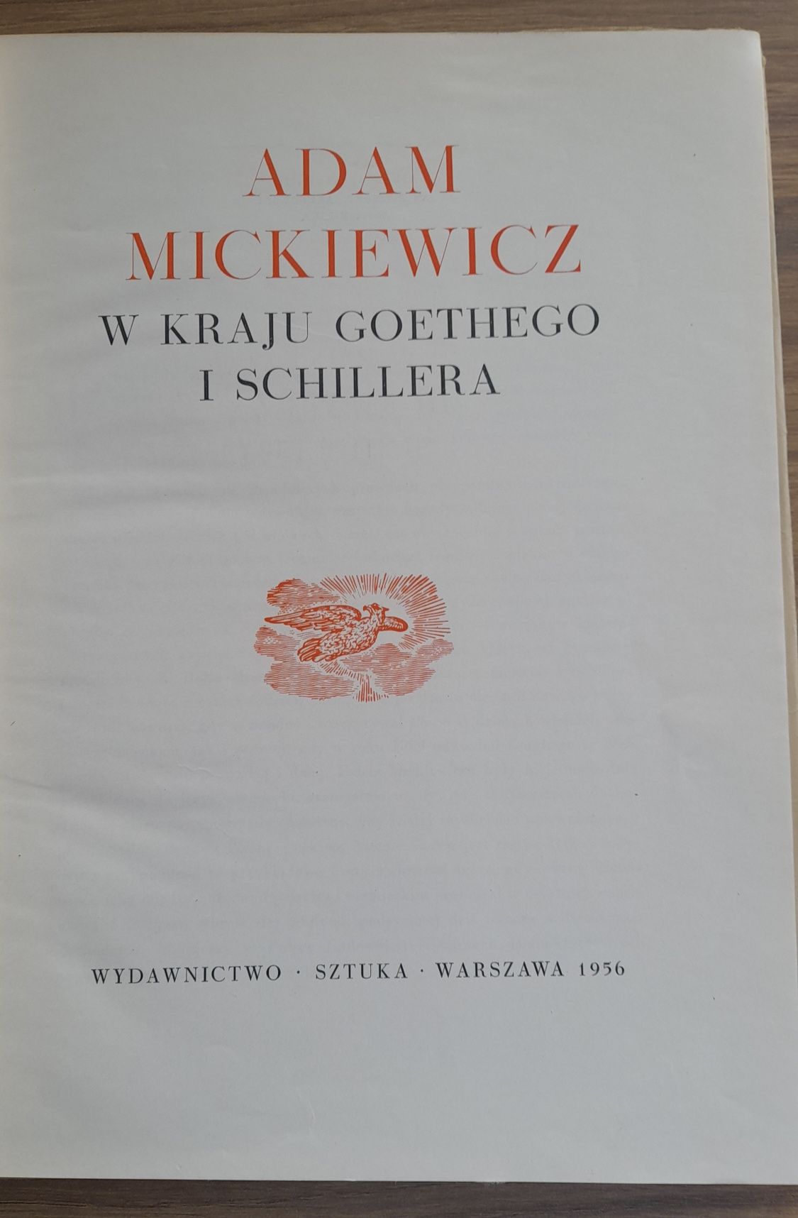 Adam Mickiewicz w kraju Goethego i Schillera - oprac. Jan Z.Jakubowski