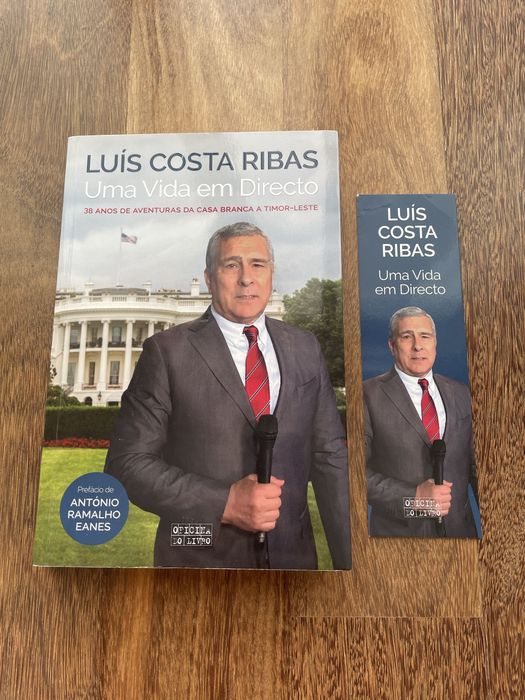 Livro “Uma Vida em Direto” - Luís Costa Ribas