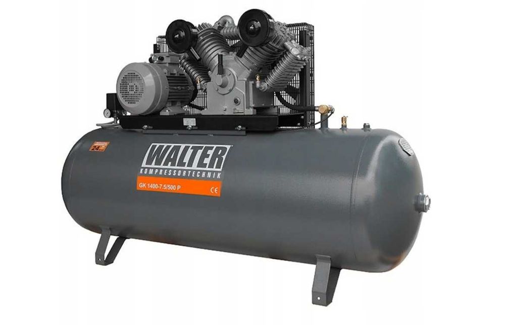 Kompresor sprężarka WALTER GK 1400/500 10BAR zbiornik 500L 400V
