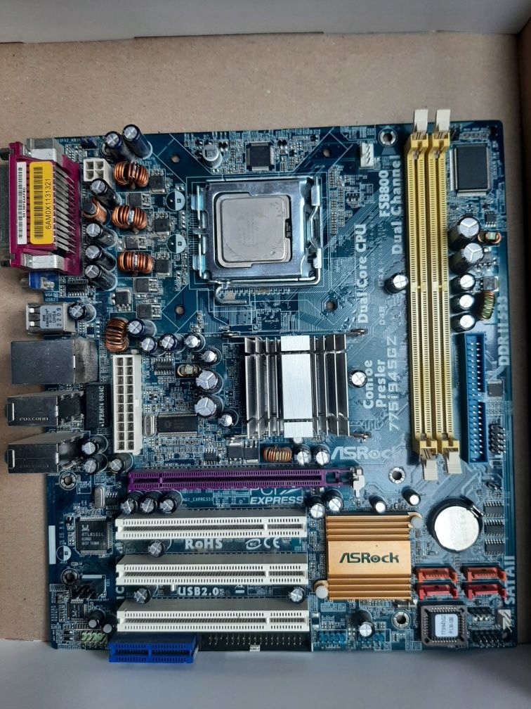 Материнська плата ASRock 775i945GZ, i945GZ, s775