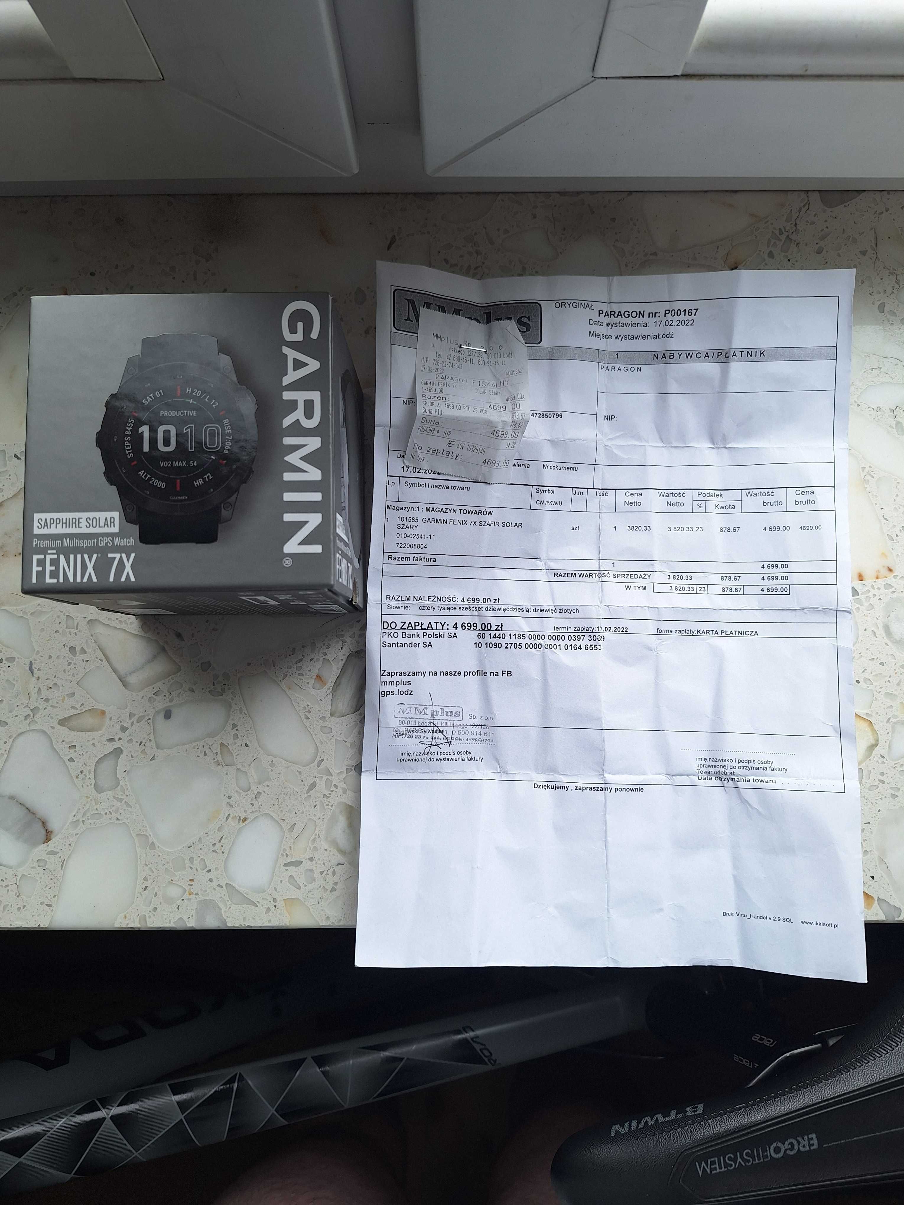 garmin fenix 7x sapphire solar titanium plus dodatki