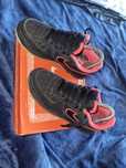 Nike Air rosa e preto