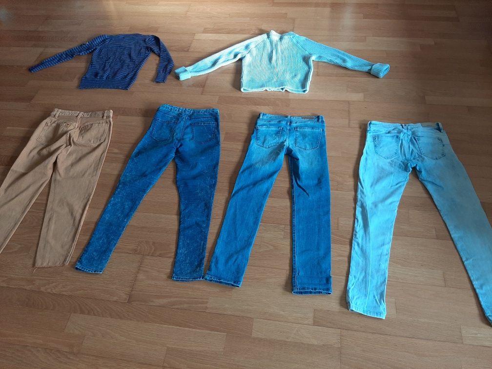Calcas de ganga Stradivarius 38 Lefties 34
