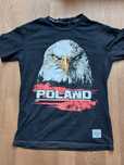 Koszulka patriotyczna Epic Hero z orłem i napisem Poland, t-shirt