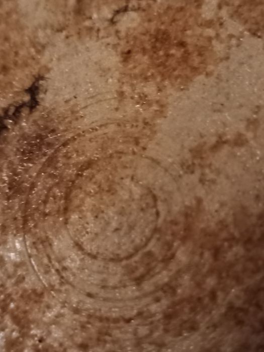 Cinzeiro antigo publicidade da fábrica de produtos de grés lda