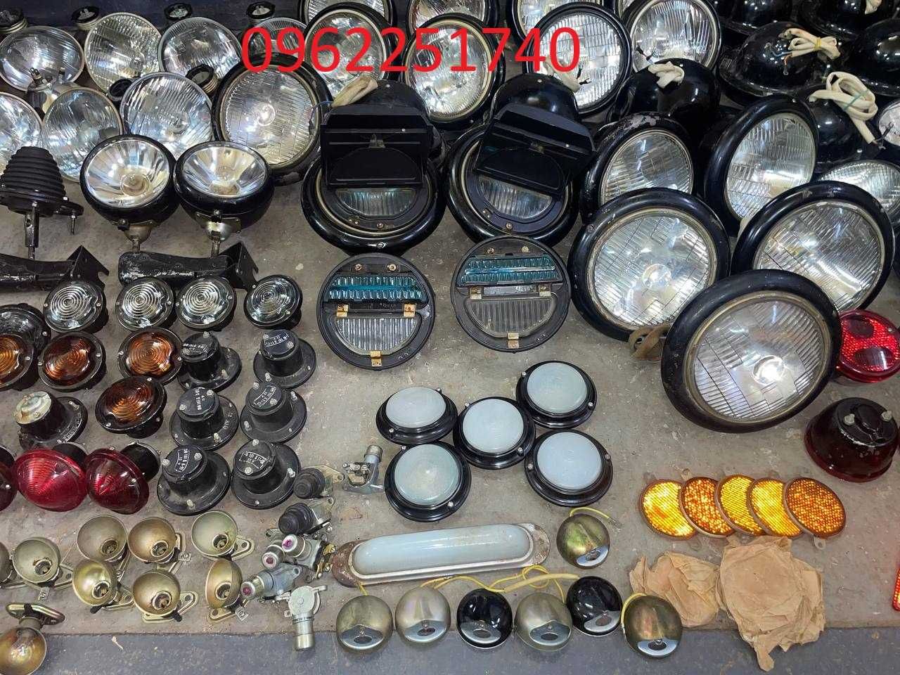 Фари, стопи, габарити, оптика фонарі, підсвітка Газ 51, Газ 52, Газ 69