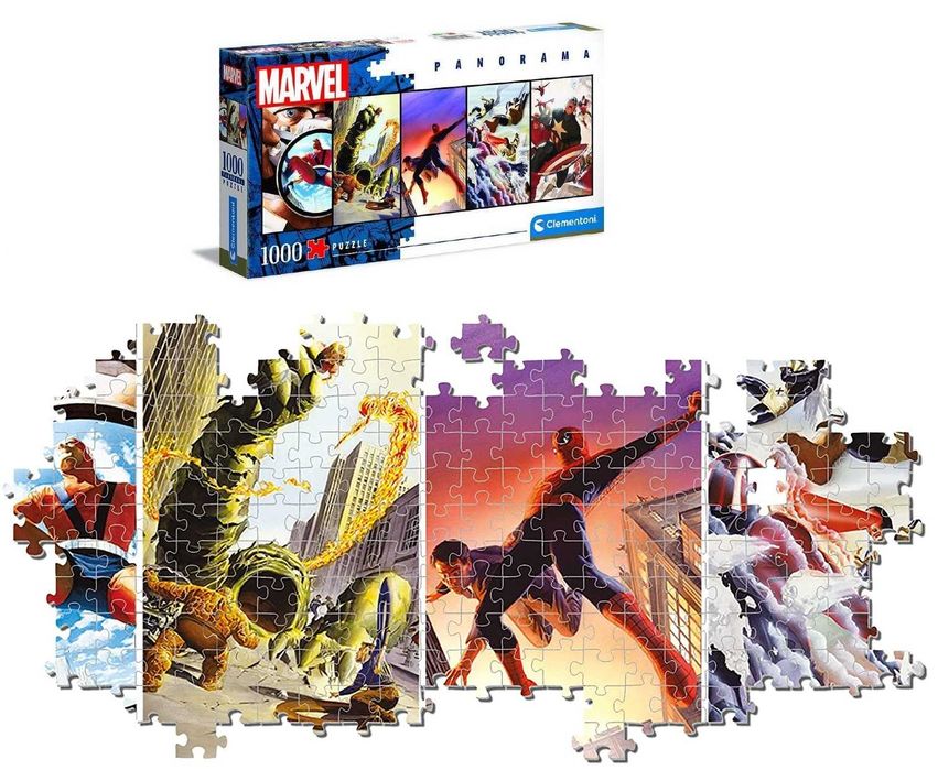 MARVEL Clementoni Puzzle 39611 Panorama 1000 elementów