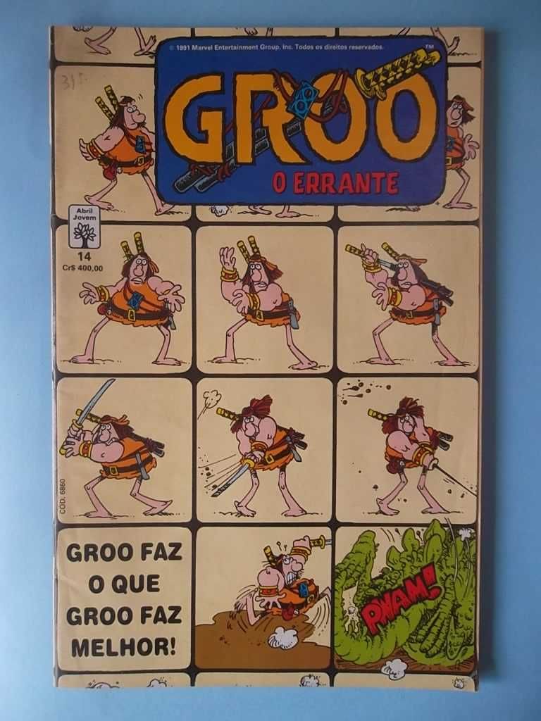 GROO, O ERRANTE - Sérgio Aragonés - Editora Abril.