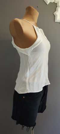 Bluzka, koszulka na ramiączkach, podkoszulka,H&M Divided rozmiar 34 XS