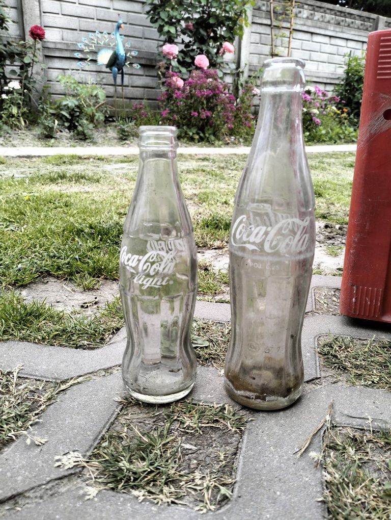 Stare butelki coca cola