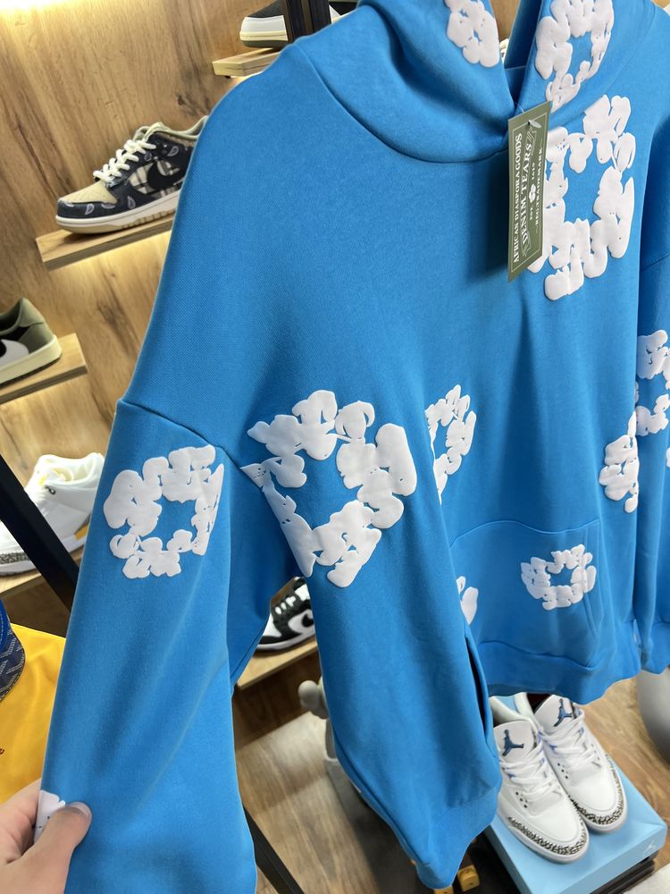 Худі Denim Tears Blue / White