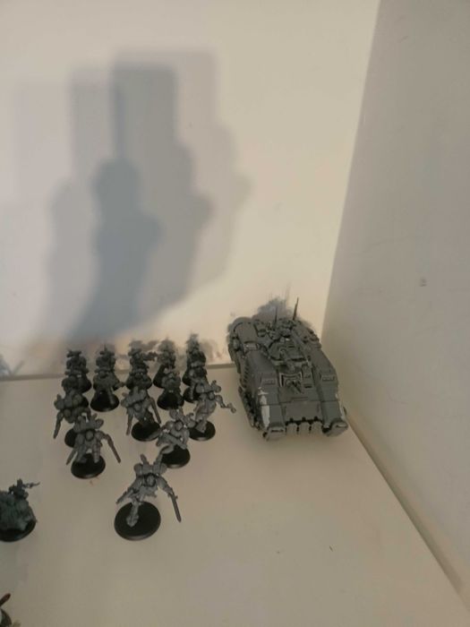 Warhammer 40K - Dark Angels - Niepomalowana Armia