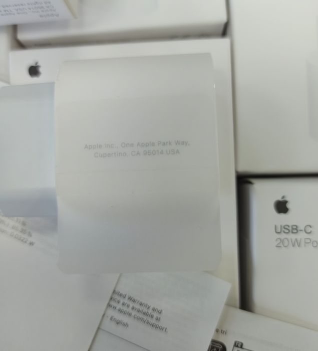 ORIGINAL!Зарядка Apple 20W/Вт USB-C Power Adapter БЫСТРАЯ iPhone iPad