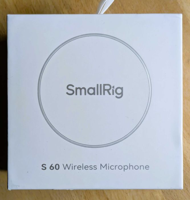 Microfone Wireless SMALLRIG S60 (Preto / USB-C) - NOVO