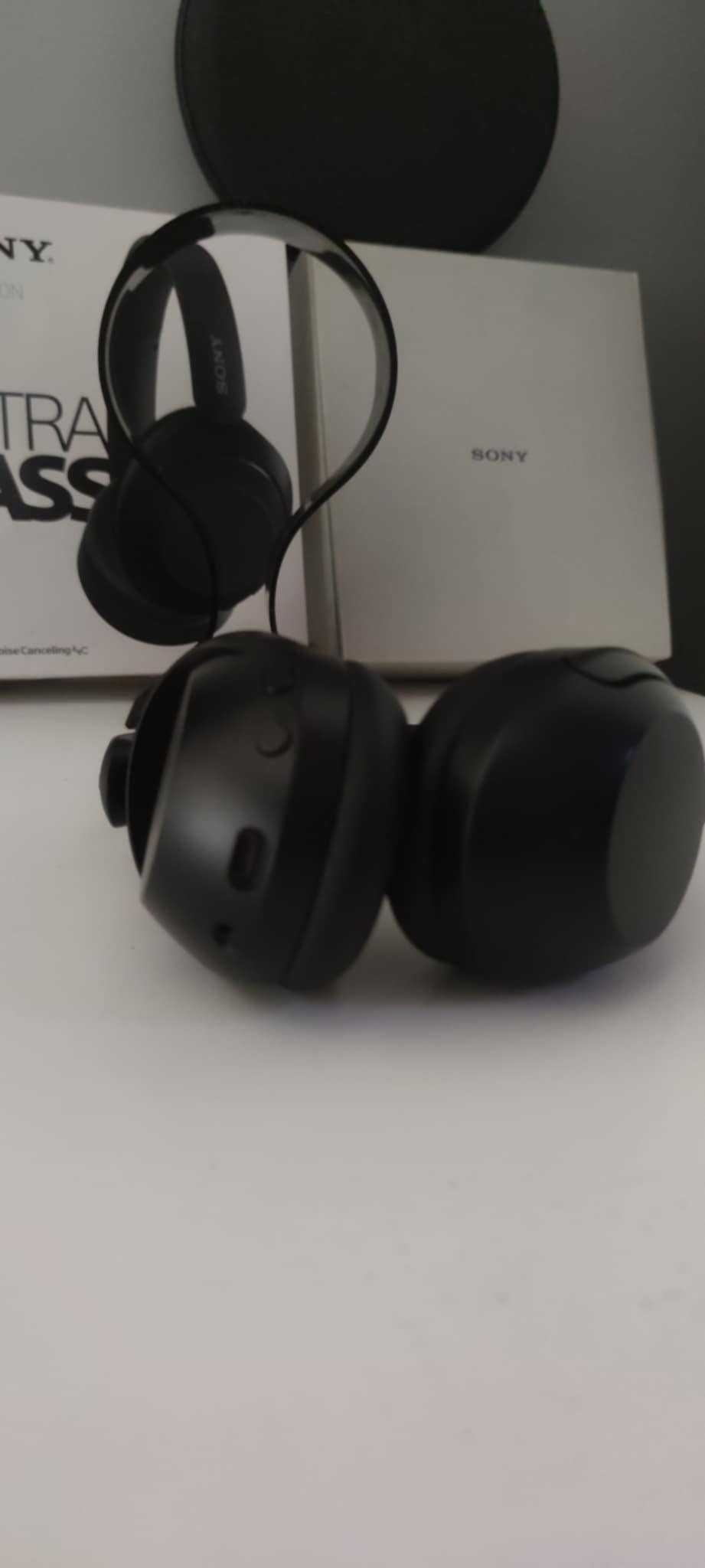 Słuchawki nauszne headphones Sony WH-XB910 extra bass bezprzewodowe