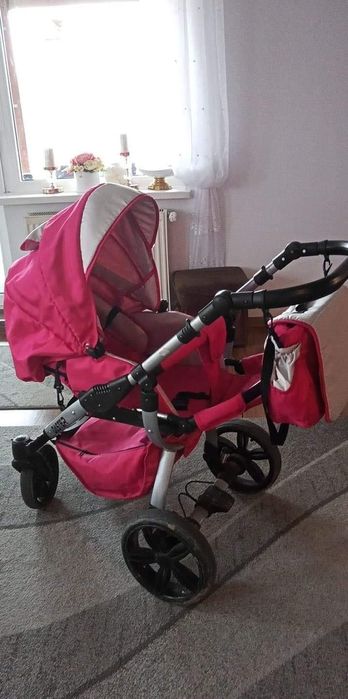 Wózek 2w1 dla dziewczynki