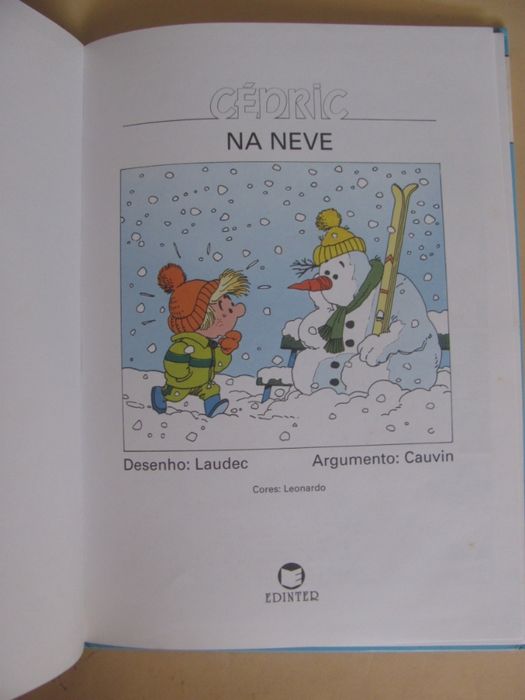 BD - Cédric 2 na Neve