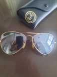 Óculos de sol Ray Ban Aviator Large Metal Dourados dourados, lentes po