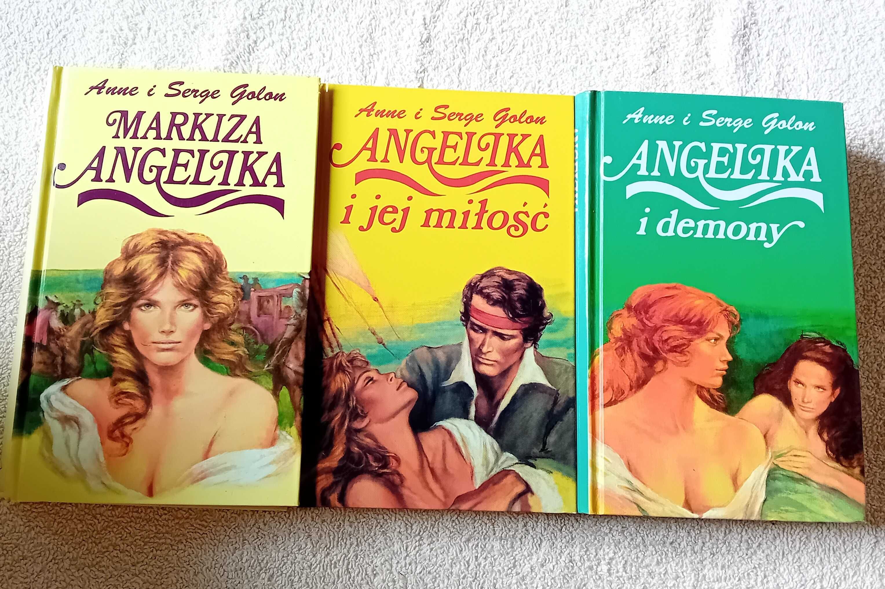 A.i S.Golon. Markiza Angelika, Angelika i jej miłość,Angelika i demony