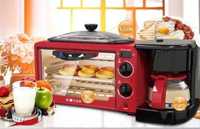 Електропіч духовка для сніданків, кавоварка, сковорода Haeger HG-5308