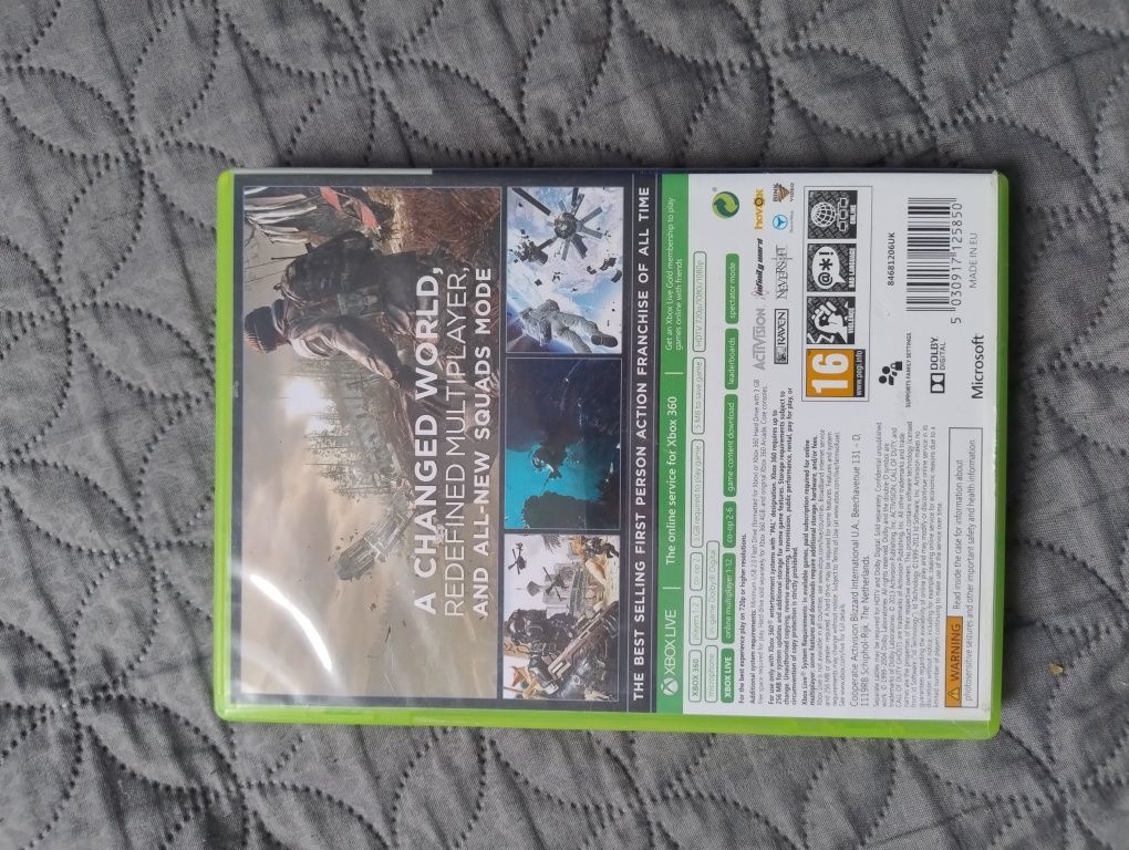 Call of Duty ghosts xbox 360