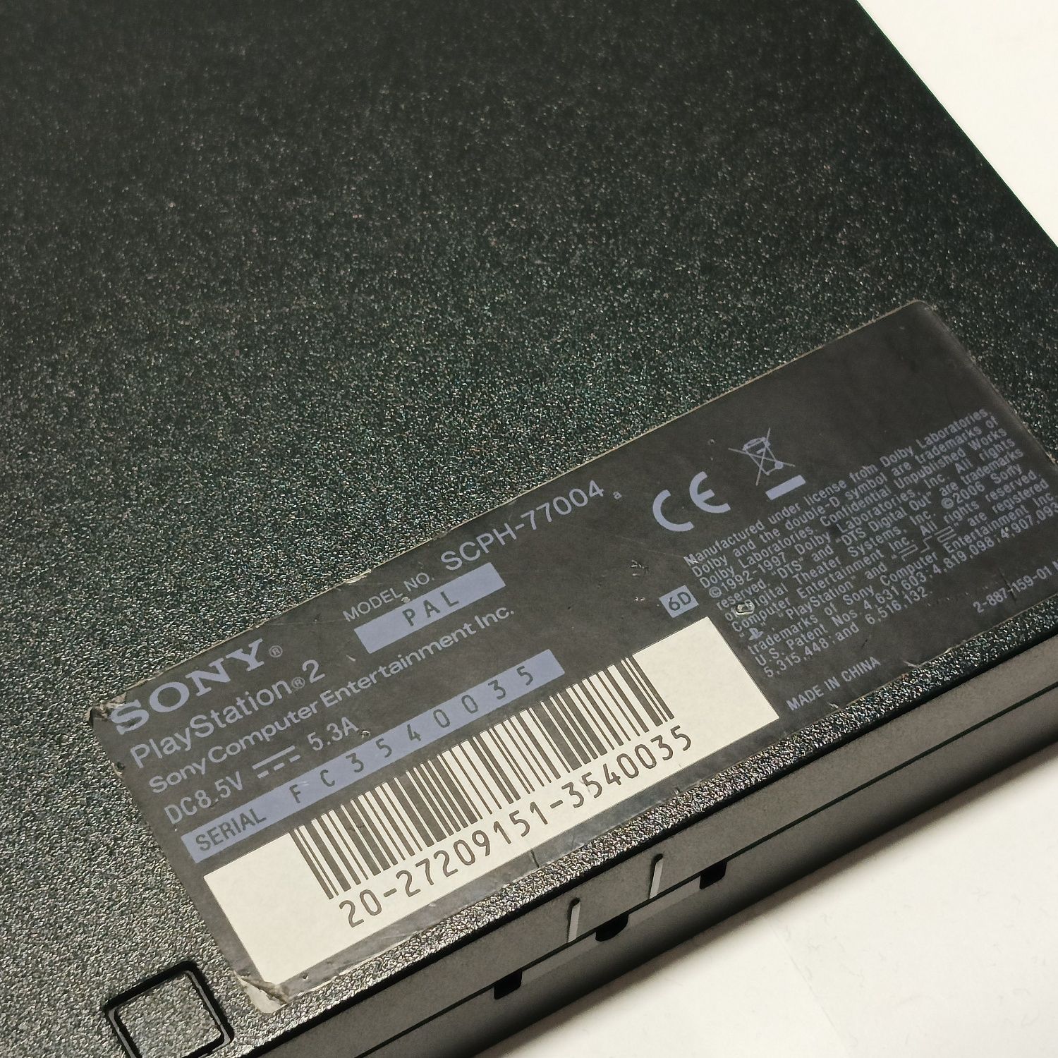 PS2 Slim (SCPH-77004) PAL