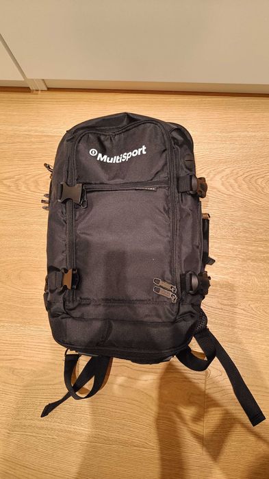 Plecak Puccini do samolotu czarny