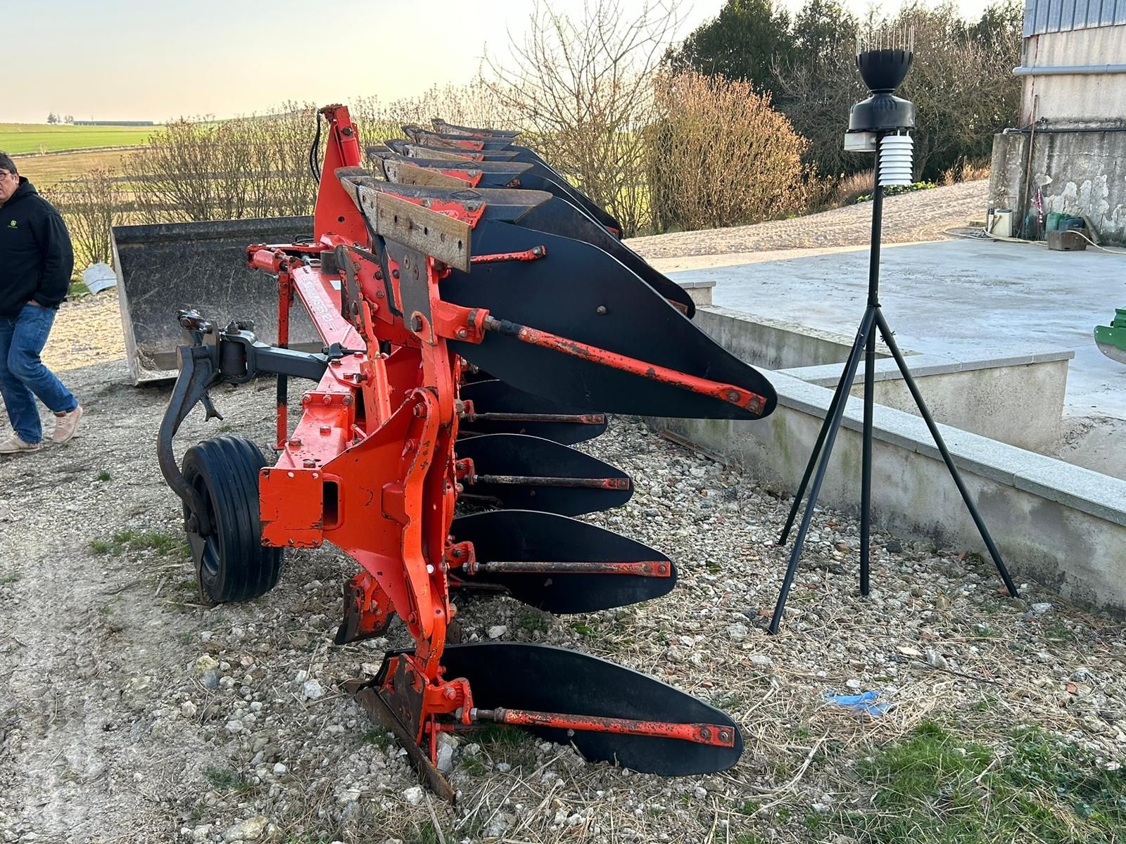 Kuhn Multimaster  121 pług obrotowy lemken kverneland